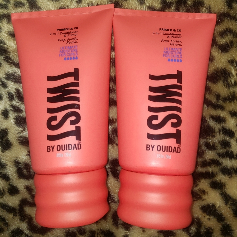 Twist by Quidad Primed & Co condition & primer ultimate moisture for curls